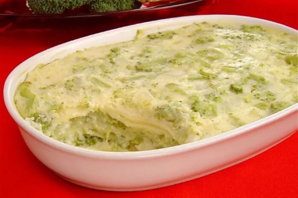 Lasanha de brocolis