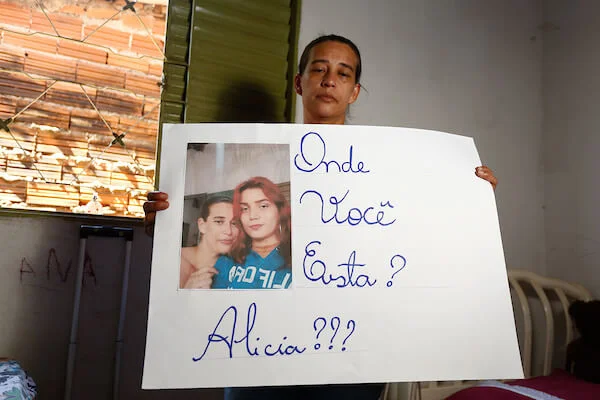 Trans desaparecida Alicia Fabricia Goias