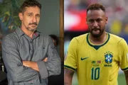 Tuca Andrada e Neymar Jr.