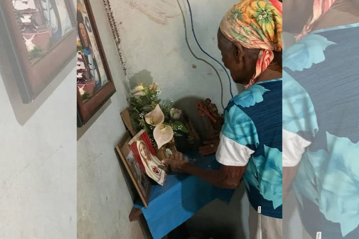 Dona Joaninha completou 109 anos com muita fé 