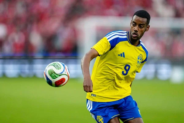 Alexander Isak, da Suécia