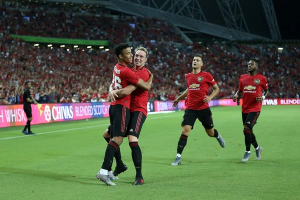 Manchester United vence a Inter de Milão em amistoso em Cingapura