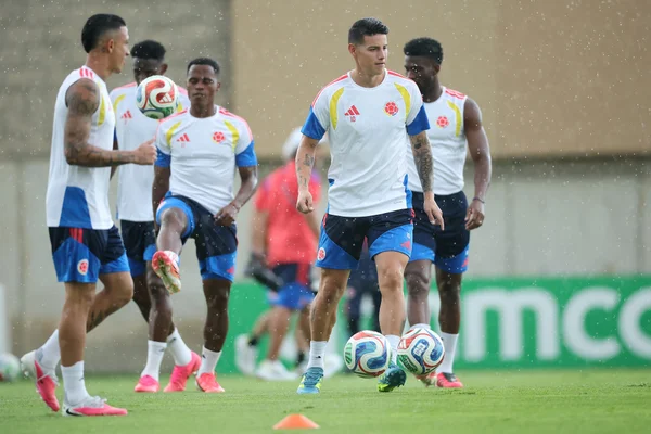 Copa do Mundo: treino da Colômbia é interrompido por tempestade