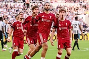 Liverpool comemora gol na Premier League.