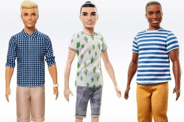 Boneco Ken ganha novos estilos, tipos de corpo e tons de pele