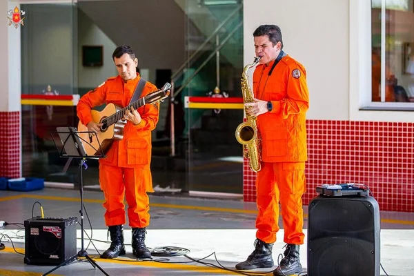 Músicos do CBMDF