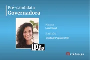 Laís Chaud é pré-candidata ao Governo de Santa Catarina pela UP Laís Chaud é pré-candidata ao Governo de Santa Catarina pela UP