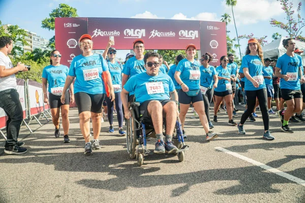 Imagem colorida da corrida promovida pelo Instituto Olga Kos - Metrópoles