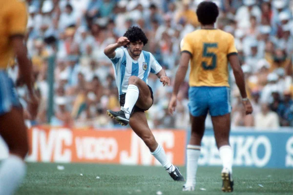 Maradona Seleção Brasileira