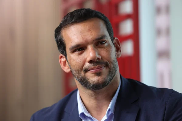 O presidente da CBF, Samir Xaud