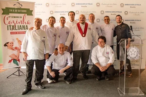 Embaixada da Itália inicia semana da gastronomia em grande estilo