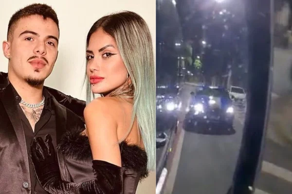 Vídeo mostra Thomaz Costa perseguindo carro de Tati Zaqui em SP