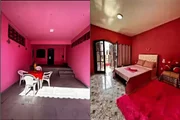 Inês Brasil tem casa toda cor de rosa Inês Brasil tem casa toda cor de rosa