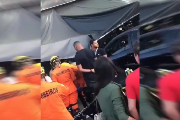 Vídeo: motorista perde o controle de carro e invade bar em Taguatinga