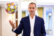 Ceferin, presidente da Uefa.