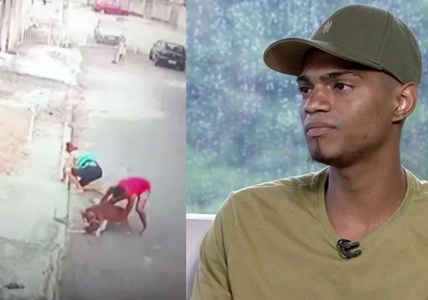 Jovem que salvou menino de pitbull ganha curso de segurança