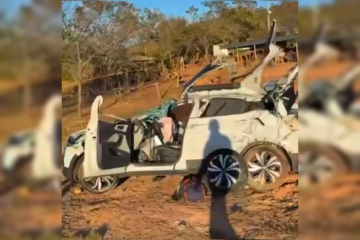 Acidente grave na GO-118 deixa cinco feridos e mata animal em Alto Paraíso