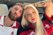 Léo Pereira e Karoline Lima