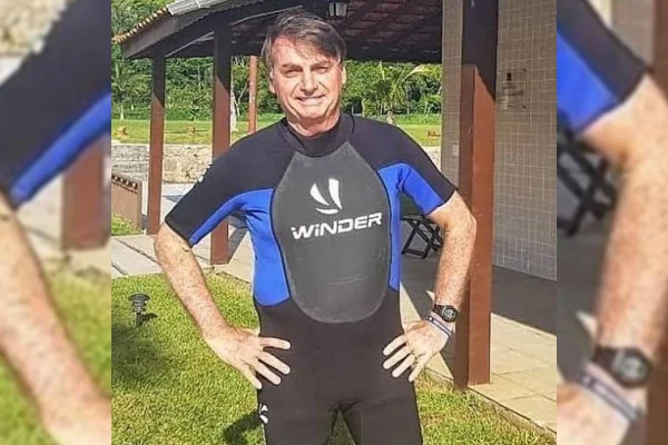 jair bolsonaro mergulho