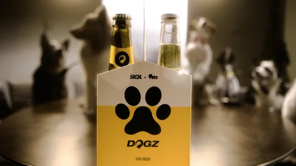 Skol lança a Dogz: cerveja feita especialmente para cachorros