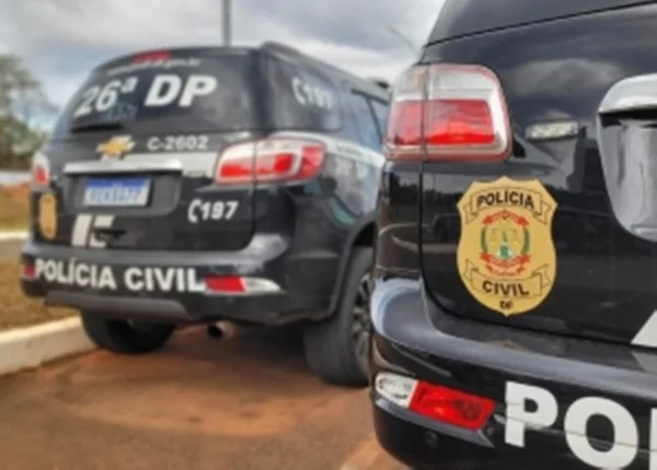 Foto de viatura da 26ª Delegacia de Polícia