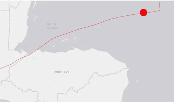 imagem colorida terremoto caribe