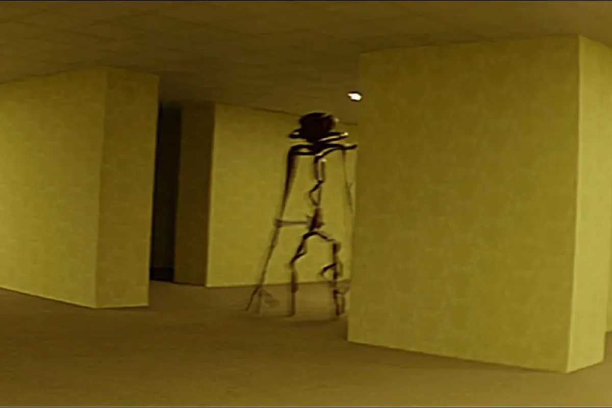 O Backrooms é descrito como um ambiente de salas intermináveis e vazias O Backrooms é descrito como um ambiente de salas intermináveis e vazias