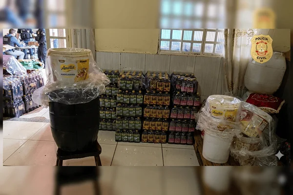Mel falsificado: duas toneladas são apreendidas em fábrica fake no DF