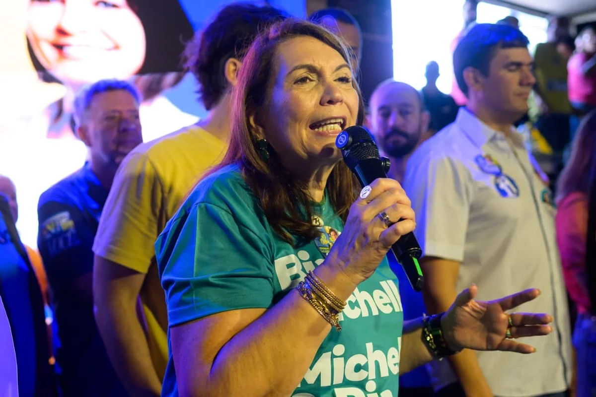 Também esteve presente no evento a outra candidata do Partido Liberal ao Senado pelo DF Bia Kicis Também esteve presente no evento a outra candidata do Partido Liberal ao Senado pelo DF Bia Kicis