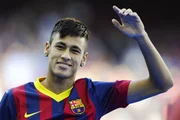 Neymar chegou ao clube em 2013