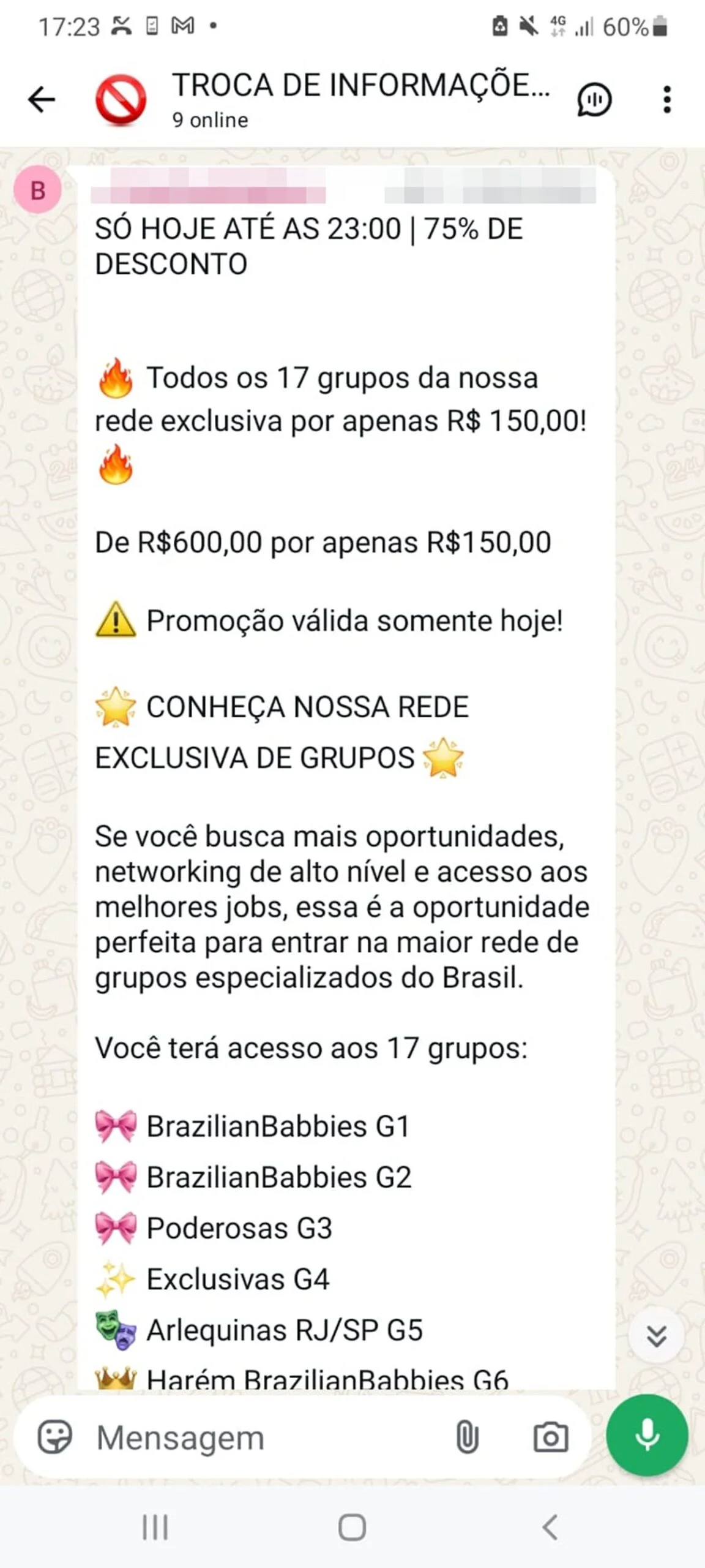 A “cafetina enlouqueceu”: “saldão do sexo” escancara império virtual do job - imagem 1 A “cafetina enlouqueceu”: “saldão do sexo” escancara império virtual do job - imagem 1