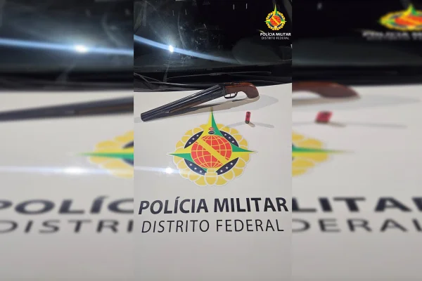 Dupla é presa após invadir casas para tentar roubá-las, em Taguatinga