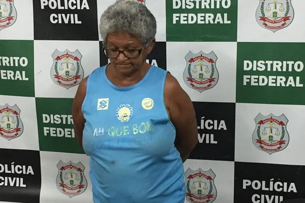 Vídeo: aos 64 anos, “Vovó do Tráfico” é presa pela quarta vez no DF