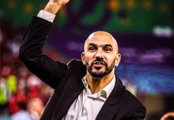 Imagem colorida do ex-técnico da Seleção marroquina- Metrópoles