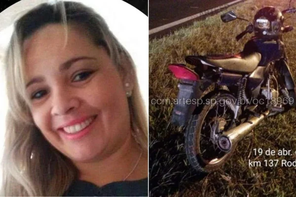 Mulher morre atropelada por 2 carros após descer de moto em rodovia