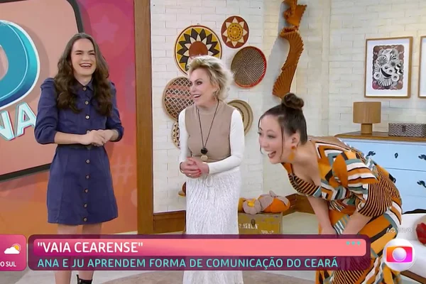 Ana Maria Braga viraliza ao gritar "vaia cearense"