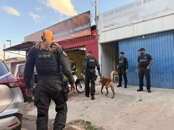 operação policial em distribuidora de bebida