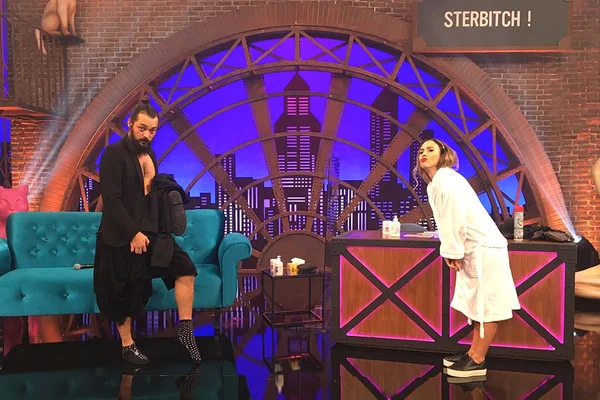 Eduardo Sterblitch e Tatá Werneck no Lady Night