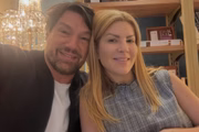 Ricardo Macchi e a esposa Juliana Arrais.