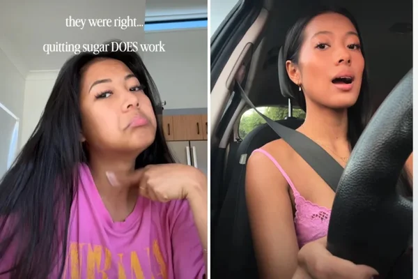 Mulher impressiona com antes e depois de parar de consumir açúcar