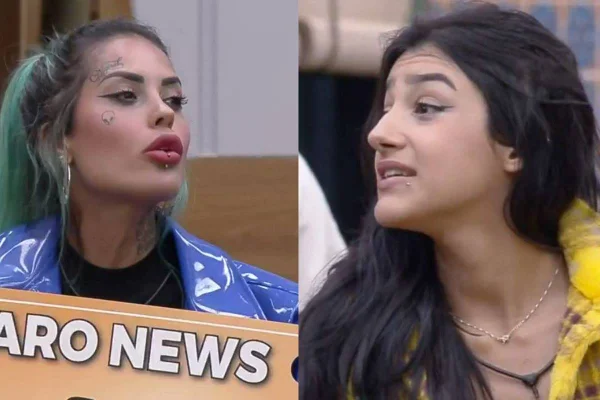 Foto colorida de Tati Zaqui e Bia Miranda-Metrópoles