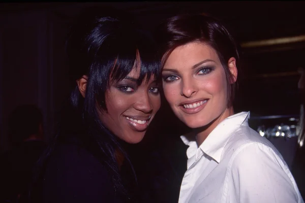 Linda Evangelista e Naomi Campbell - Metrópoles