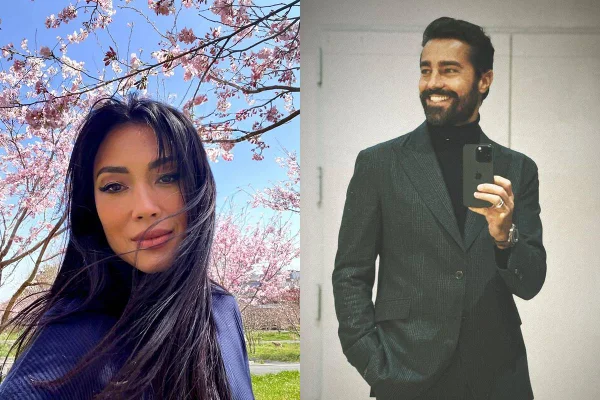 Montagem com fotos coloridas de Ricardo Pereira e Danni Suzuki - Metrópoles