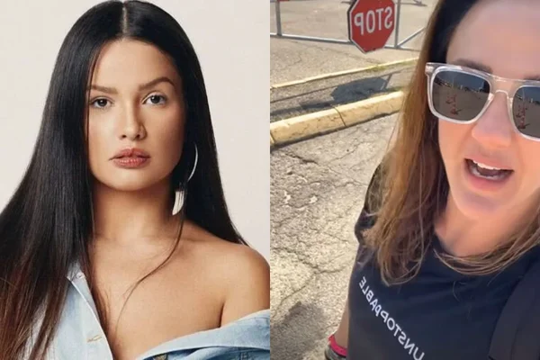 Juliette em tela dividida com Syomara Bragança