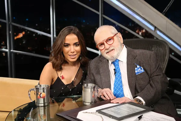 Anitta e Jô Soares