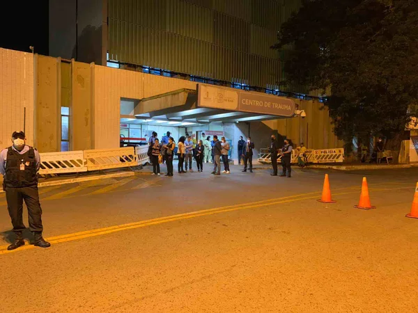 Hospital de Base recebe mais de 40 feridos durante atos terroristas no DF