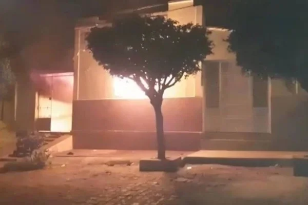 Incêndio na Paraíba