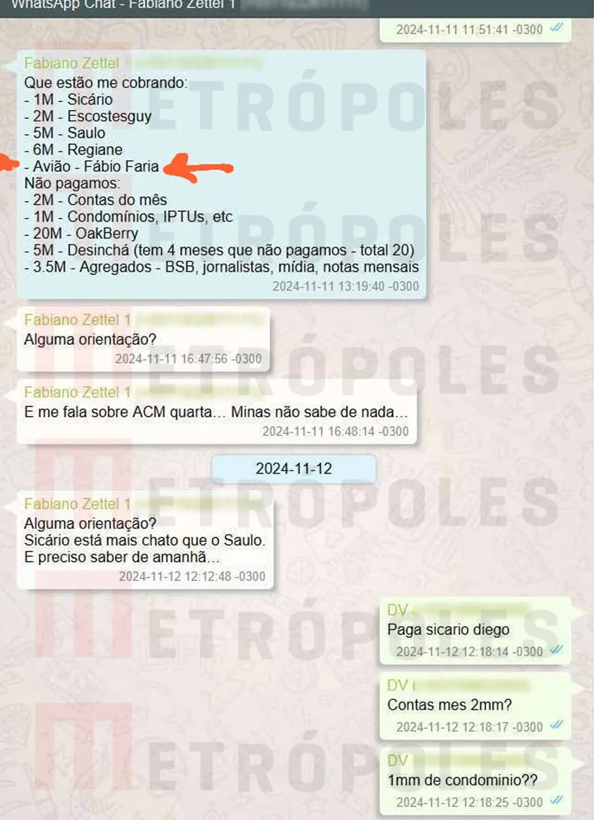 Print mostra conversa entre Daniel Vorcaro e Fabiano Zettel Print mostra conversa entre Daniel Vorcaro e Fabiano Zettel