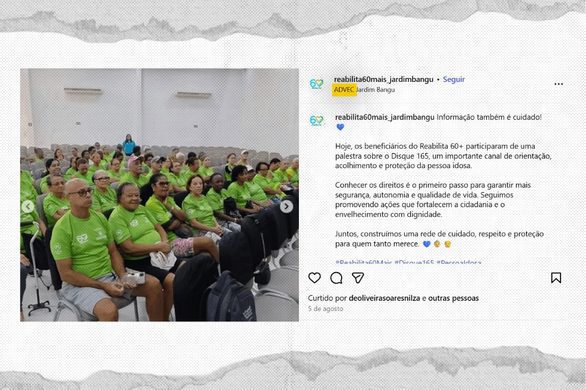 Projeto funcionando na Advec do Jardim Bangu Projeto funcionando na Advec do Jardim Bangu