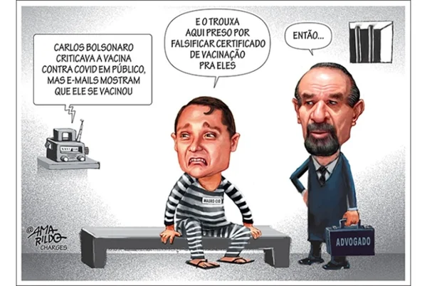 Charge do Amarildo